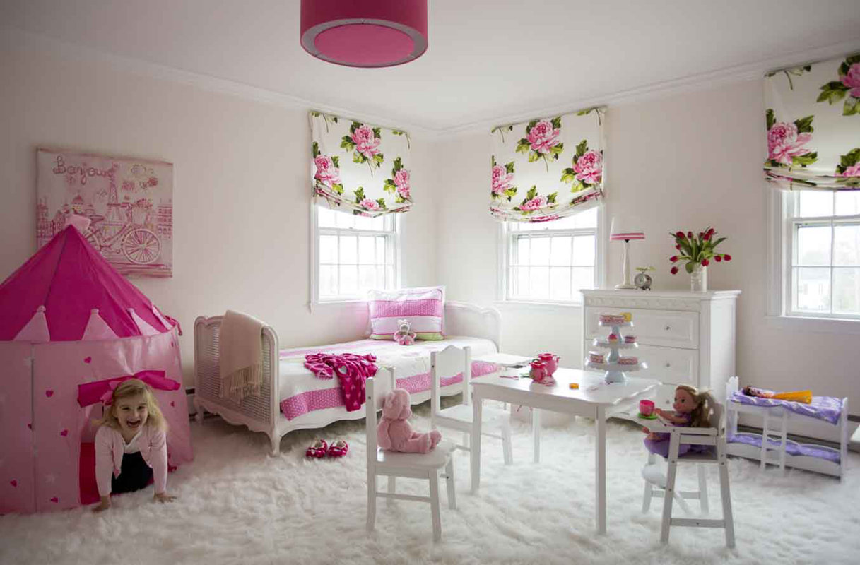 French Country Kids' Bedroom Design Photo by Catherine & McClure Interiors